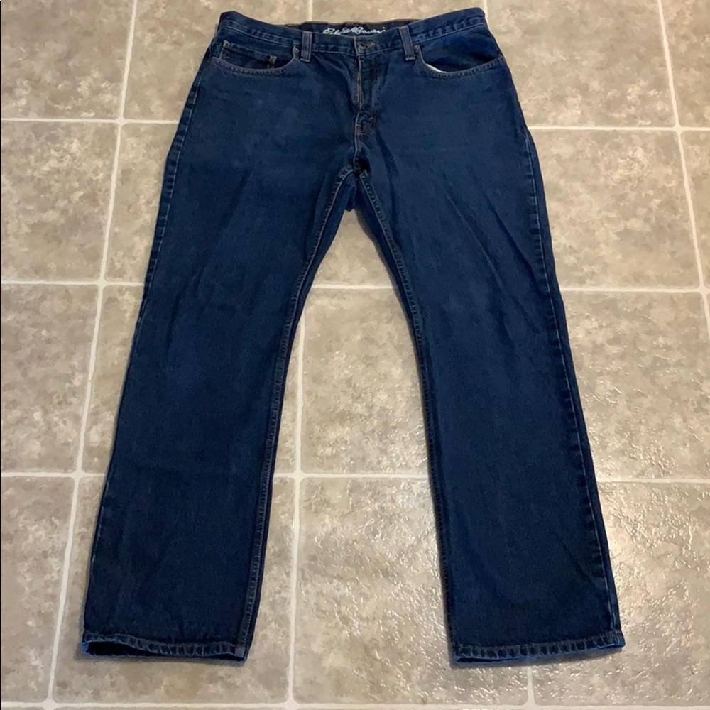 Eddie Bauer straight cut jeans. Size 36x32